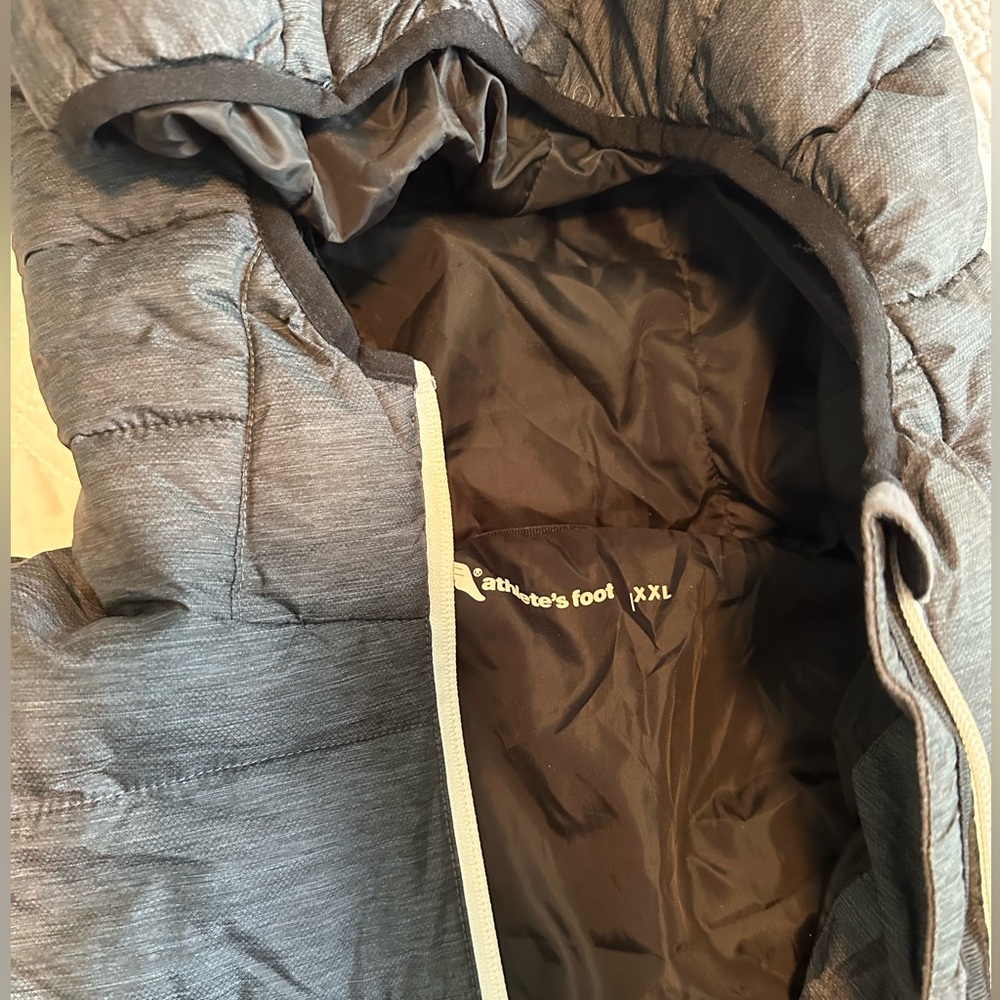 Grey Puffer Jacket - Picture 3 of 3